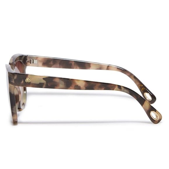 Lele Sadoughi Tortoise Brooklyn Sunglasses - Picture 8 of 9
